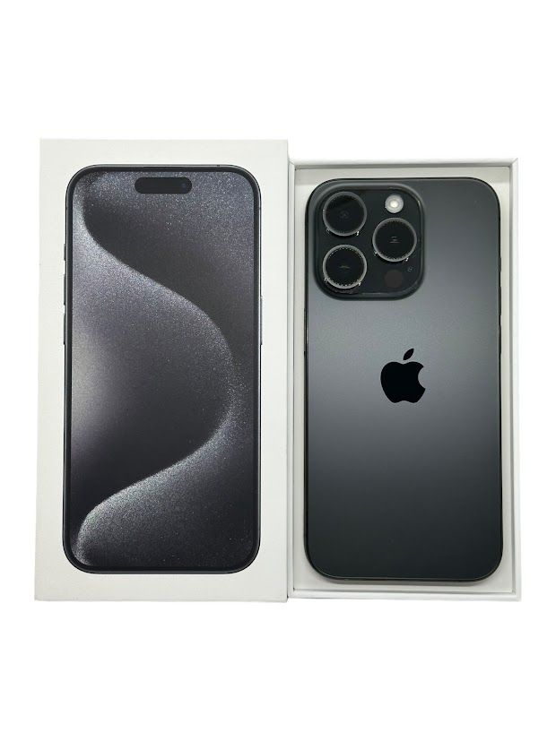 ムスビー｜iPhone15 Pro 128GB ブラックチタニウム SIMフリー 