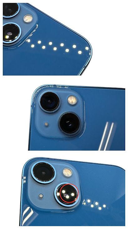 iPhone��13��128GB���֥롼��SIM�ե꡼�����եȥХ���