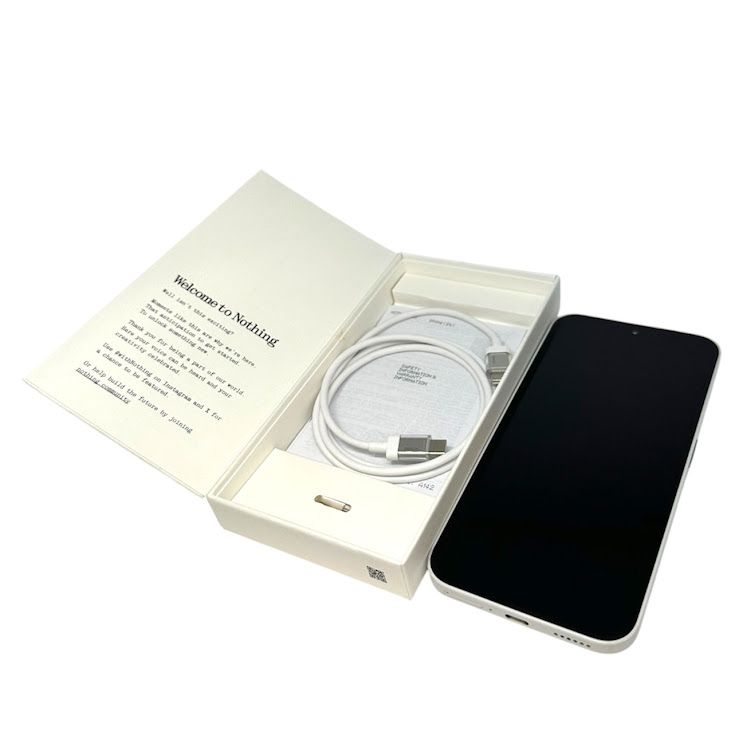 Nothing��Phone��2a��A142��128GB��Milk��SIM�ե꡼