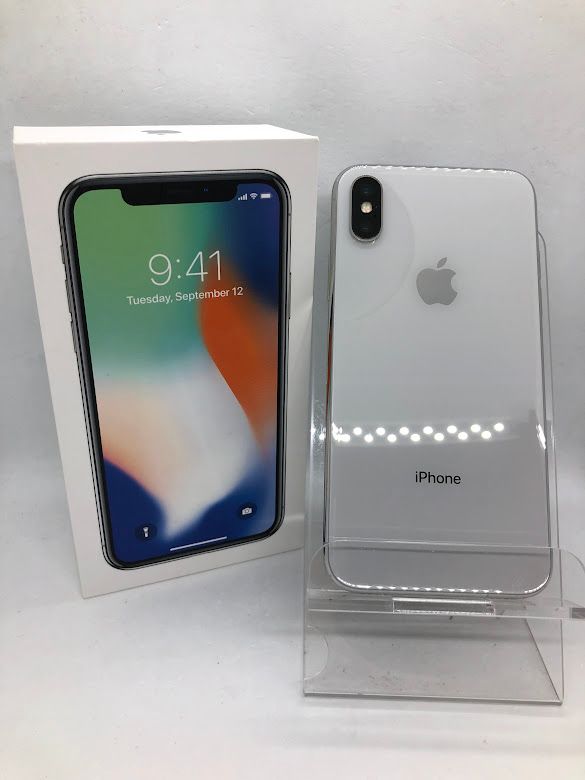 ムスビー｜iPhone X 64GB シルバー SIMフリー ドコモ版 バッテリー82 