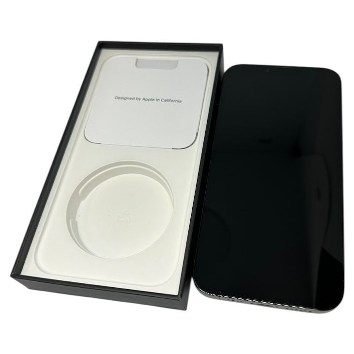 ڥХåƥ꡼100%iPhone13ProMax128GBեȡSIMե꡼au