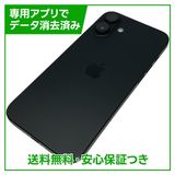 �ڥХåƥ꡼100%��iPhone��16Plus��256GB���֥�å���SIM�ե꡼��au��