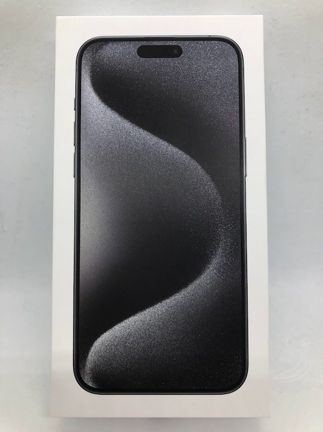 ムスビー｜iPhone15 Pro Max 256GB ブラックチタニウム SIMフリー 未 