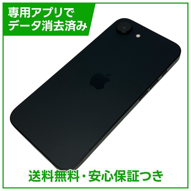 �ڥХåƥ꡼100%��iPhone��16e��512GB���֥�å���SIM�ե꡼