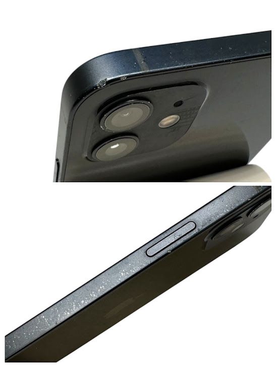 �ڥХåƥ꡼80%��iPhone��12��64GB���֥�å���SIM�ե꡼��au��