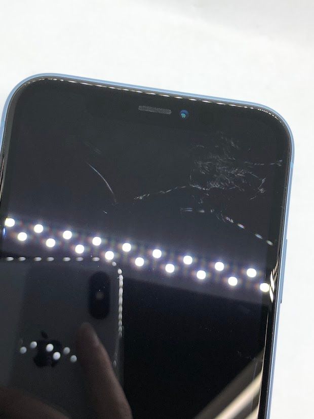 ムスビー｜iPhone XR 64GB ブルー SIMフリー au版 バッテリー96 