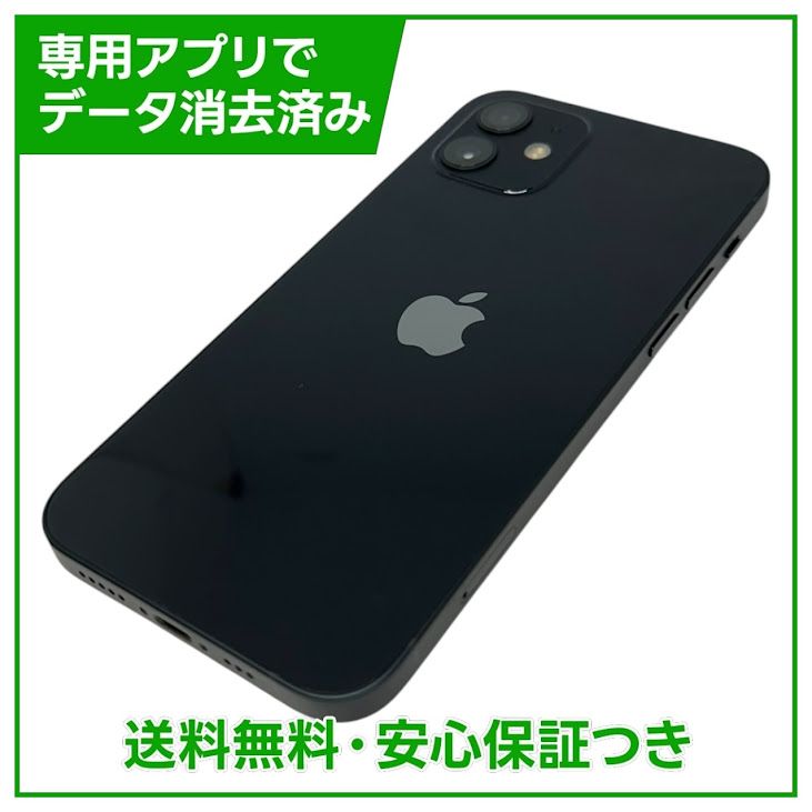 iPhone��12��64GB���֥�å���SIM�ե꡼�����եȥХ���