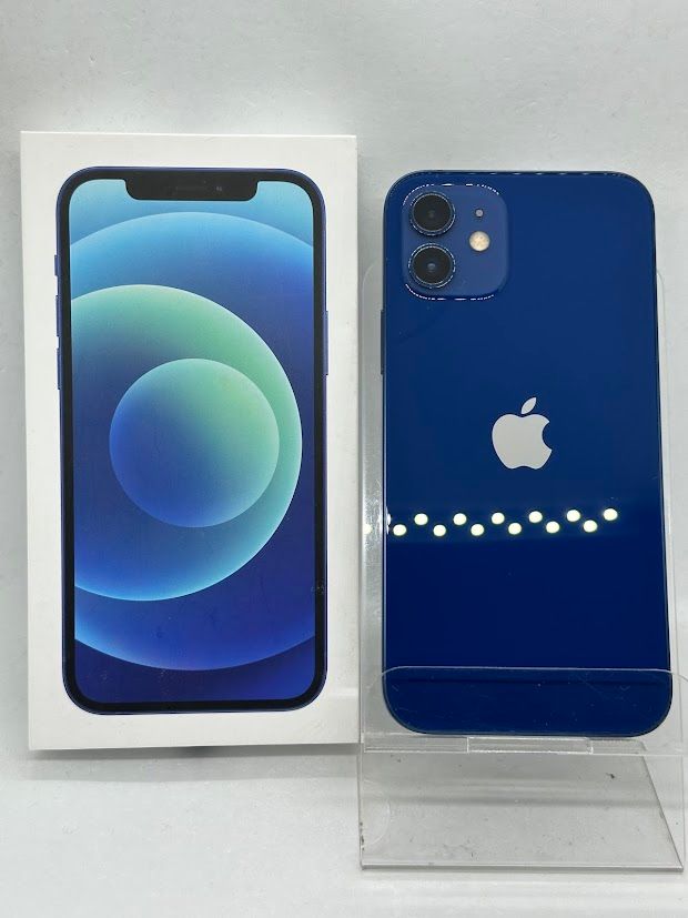 ムスビー｜iPhone12 64GB ブルー SIMフリー Yモバイル版 バッテリー76  