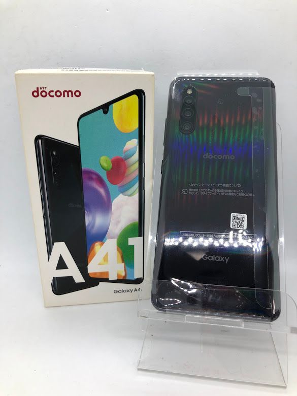 ムスビー｜Galaxy A41 SC-41A 64GB ブラック SIMフリー ドコモ版 未 