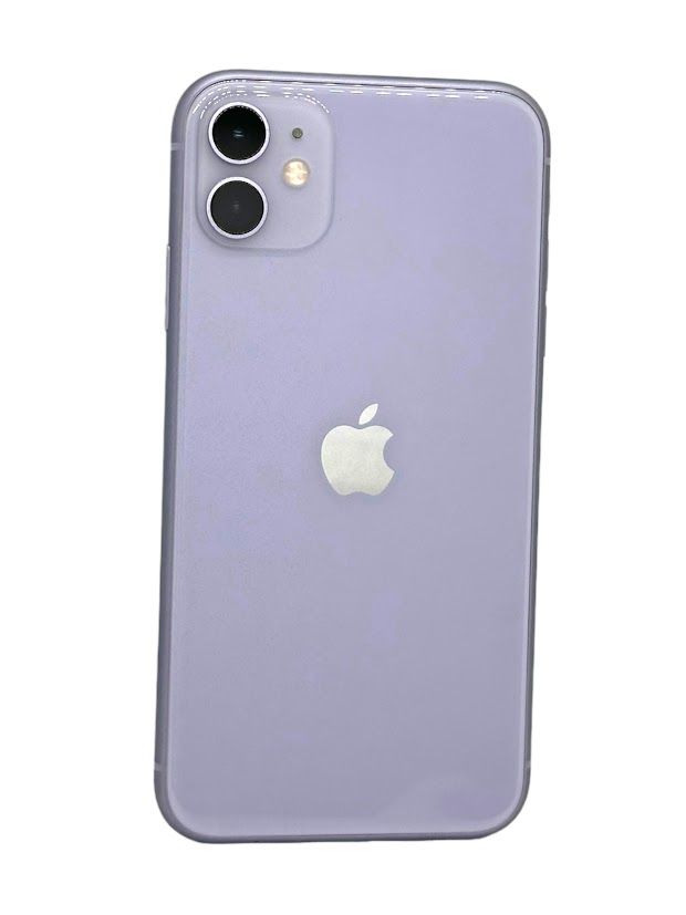 ムスビー｜iPhone11 128GB パープル SIMフリー au版 バッテリー77 