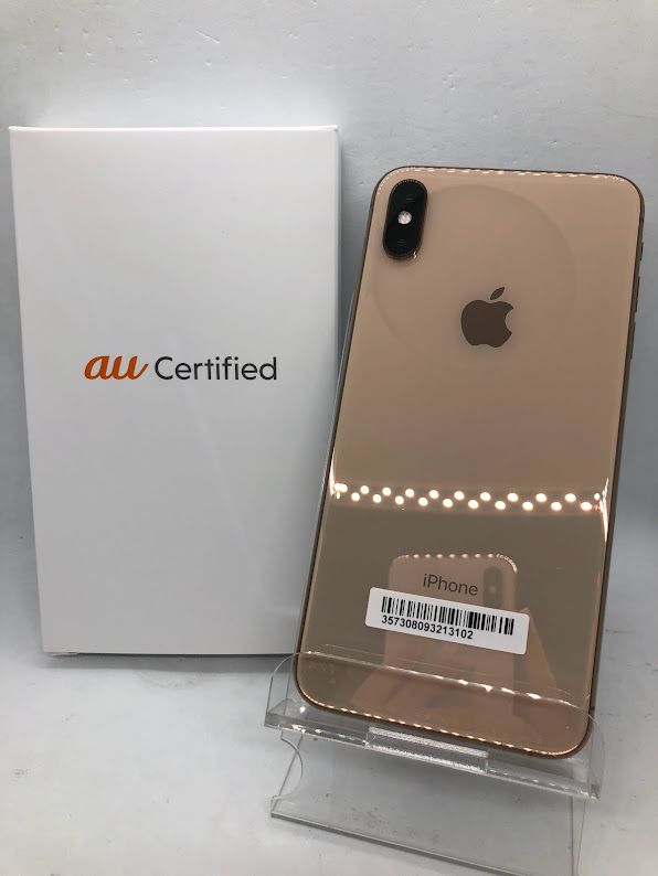 ムスビー｜iPhone XS Max 64GB ゴールド SIMフリー バッテリー87 