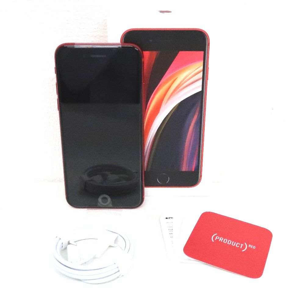 ムスビー｜【質みなみ】☆11☆au☆iPhoneSE 64GB レッド MHGR3J/A 