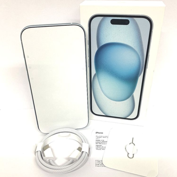 ڼߤʤߡۡIT52եȥХ󥯡iPhone15 128GB ֥롼̤