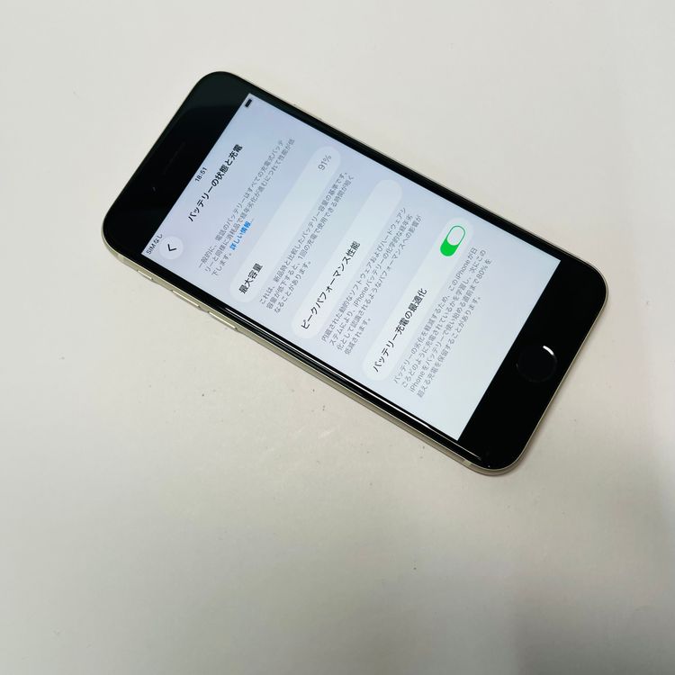 iPhone SE3 64GB SIMե꡼ 91% 33535