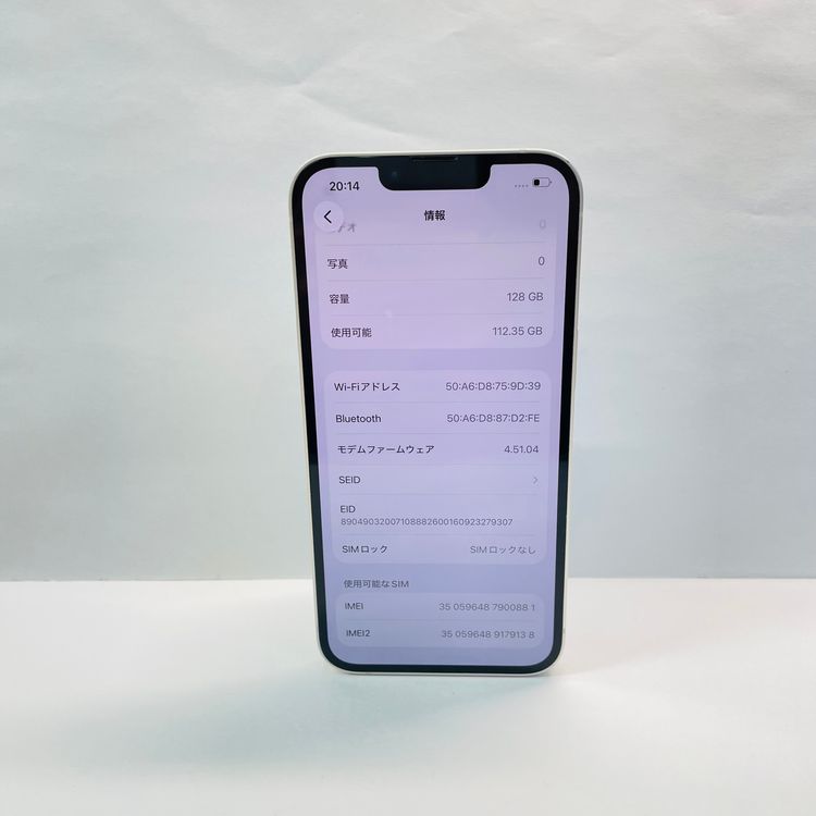 iPhone 14 128GB SIM�ե꡼ ����92% 00881