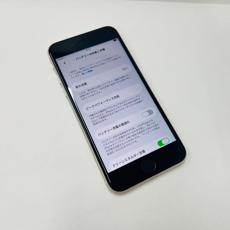 ����88% iPhone SE3 64GB SIM�ե꡼ 80398