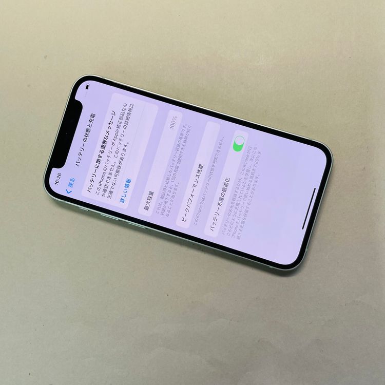 iPhone 12 mini 64GB Simե꡼ Хåƥ꡼100% 00803