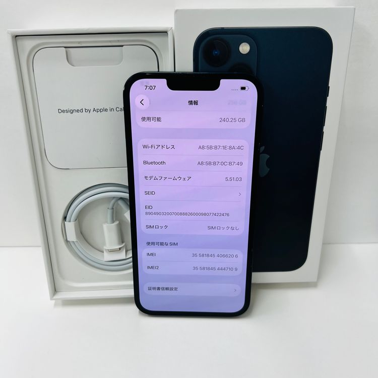 ����89% iPhone 13 256GB SIM�ե꡼66206