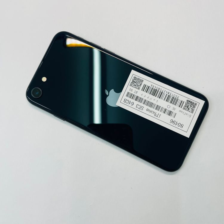 iPhone SE��3���� 64GB SIM�ե꡼ ����93% 80496