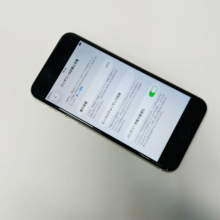 iPhone SE3 64GB SIMե꡼ 89% 04656