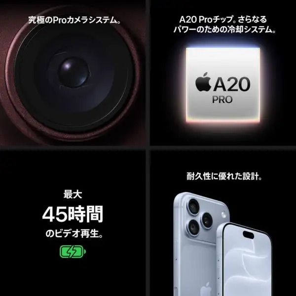 ̤���������� iPhone 18 Pro Max 256GB ������SIM�ե꡼