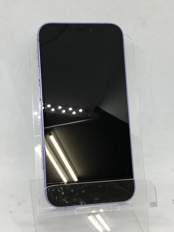 ムスビー｜iPhone12 mini 64GB パープル SIMフリー au版 バッテリー99 