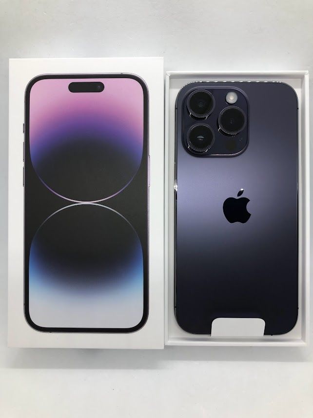 ムスビー｜【訳あり品】iPhone14 Pro 128GB ディープパープル SIM 