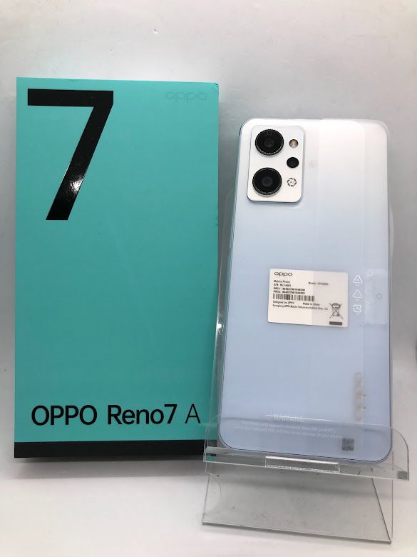 ムスビー｜OPPO Reno7 A CPH2353 128GB ドリームブルー SIMフリー 未 