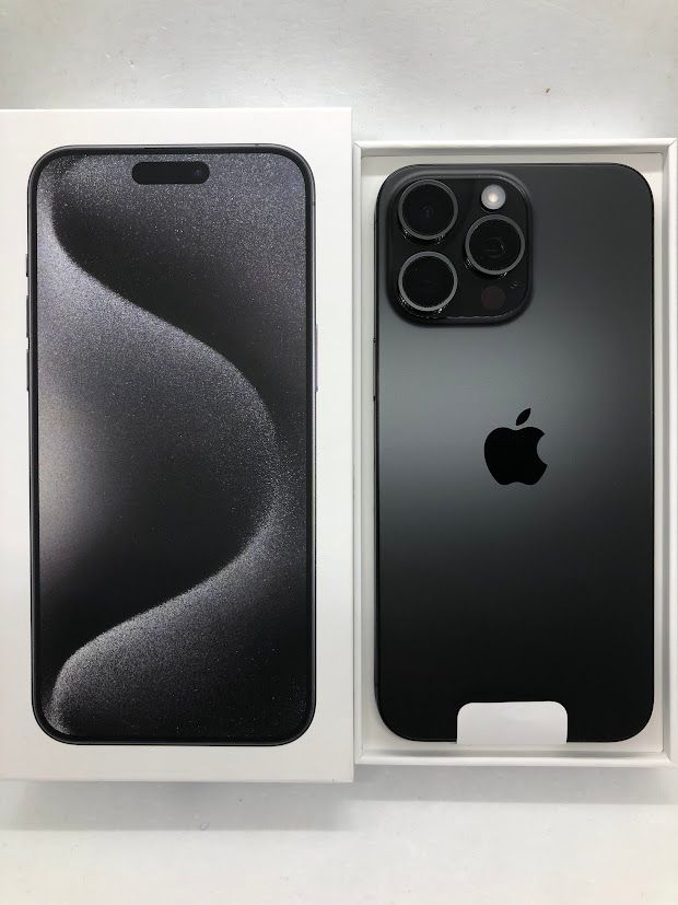 ムスビー｜iPhone15 Pro Max 1TB ブラックチタニウム SIMフリー 未使用 