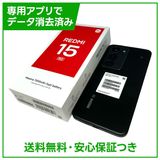 Redmi��15��5G��A501XM��128GB���ߥåɥʥ��ȥ֥�å���SIM�ե꡼�����եȥХ���