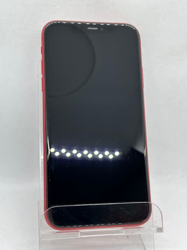 ムスビー｜iPhone11 128GB レッド SIMフリー au版 バッテリー77 
