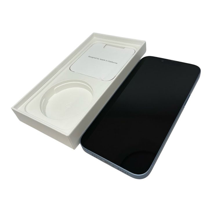 �ڥХåƥ꡼98%��iPhone��14��128GB���֥롼��SIM�ե꡼���ɥ�����