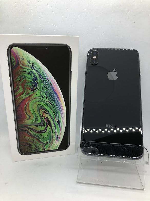 iPhone XS MAX 256GB SIMフリー 面倒臭い スペースグレー