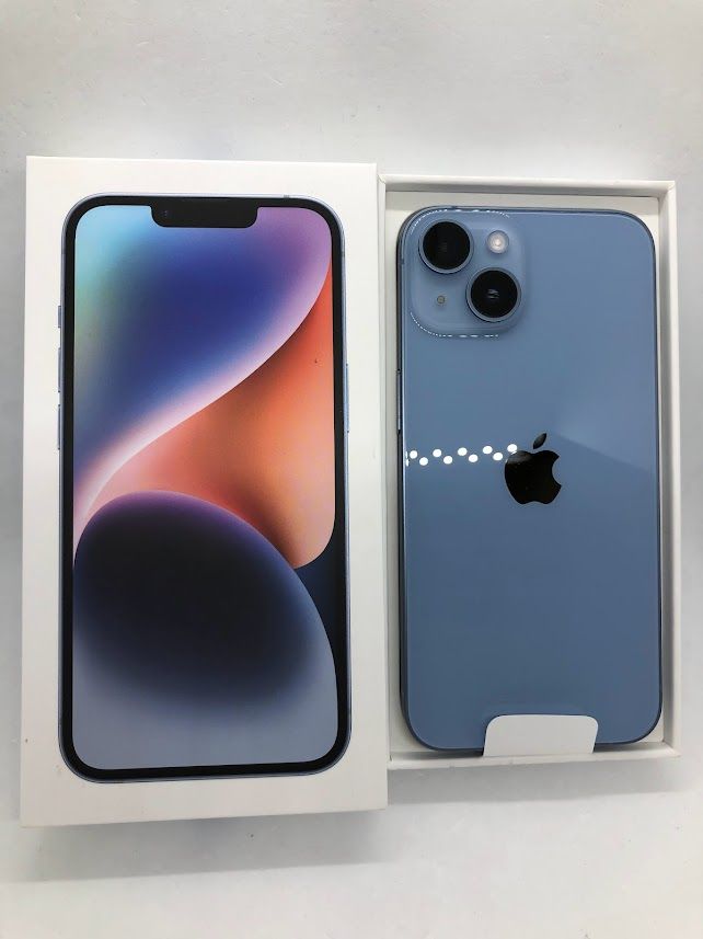 ムスビー｜iPhone14 256GB ブルー SIMフリー バッテリー88％【iPhone14  