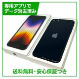 【バッテリー93%】iPhone SE(第3世代)64GB ミッドナイト SIMフリー ドコモ版