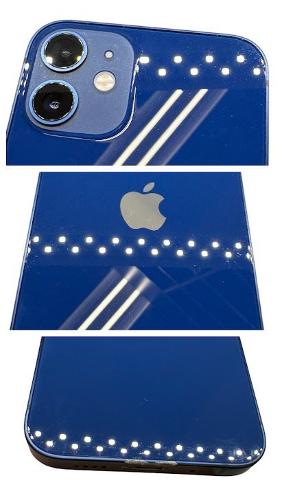 iPhone��12mini��64GB���֥롼��SIM�ե꡼�����եȥХ���