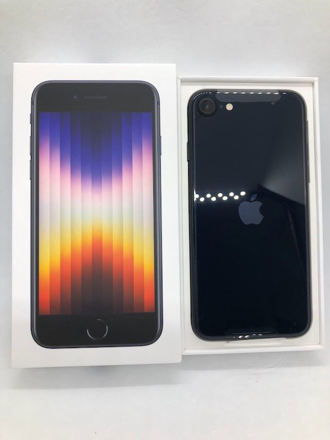 ムスビー｜iPhone SE(第3世代) 128GB ミッドナイト SIMフリー 未使用品 