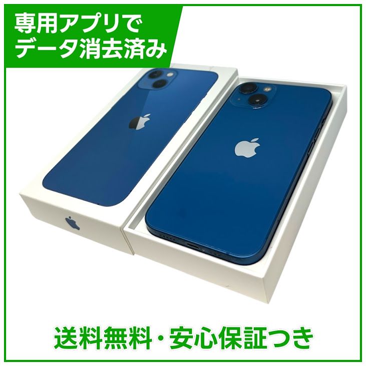 iPhone��13��128GB���֥롼��SIM�ե꡼���ɥ�����
