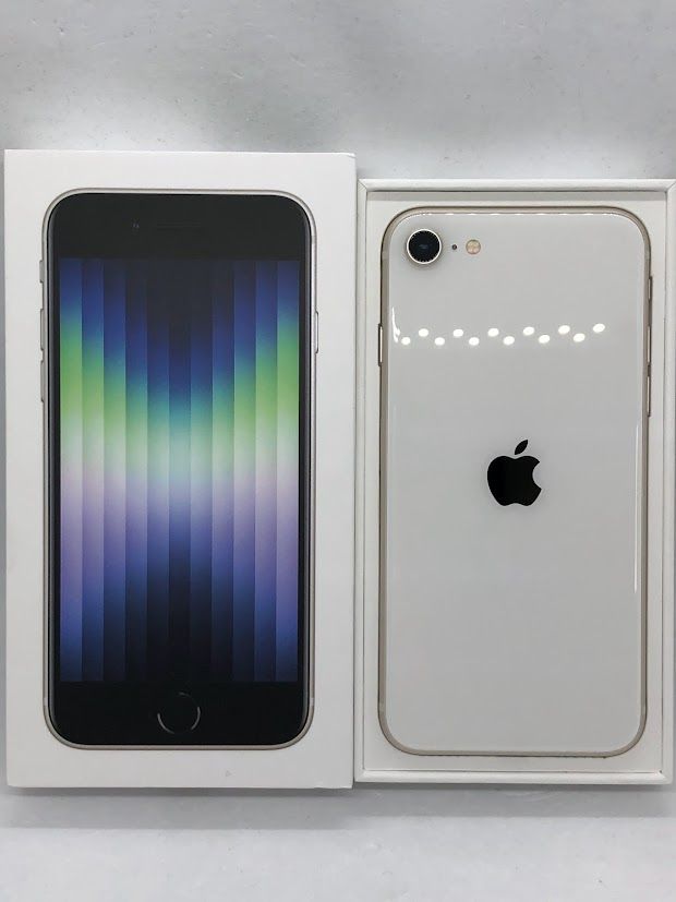 ムスビー｜iPhone SE(第3世代) 64GB スターライト SIMフリー au版 