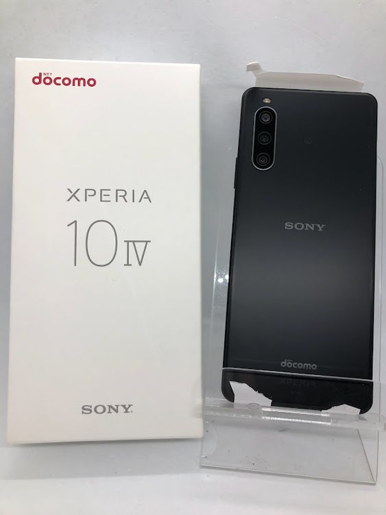 ムスビー｜Xperia 10 IV SO-52C 128GB ブラック SIMフリー ドコモ版 未  