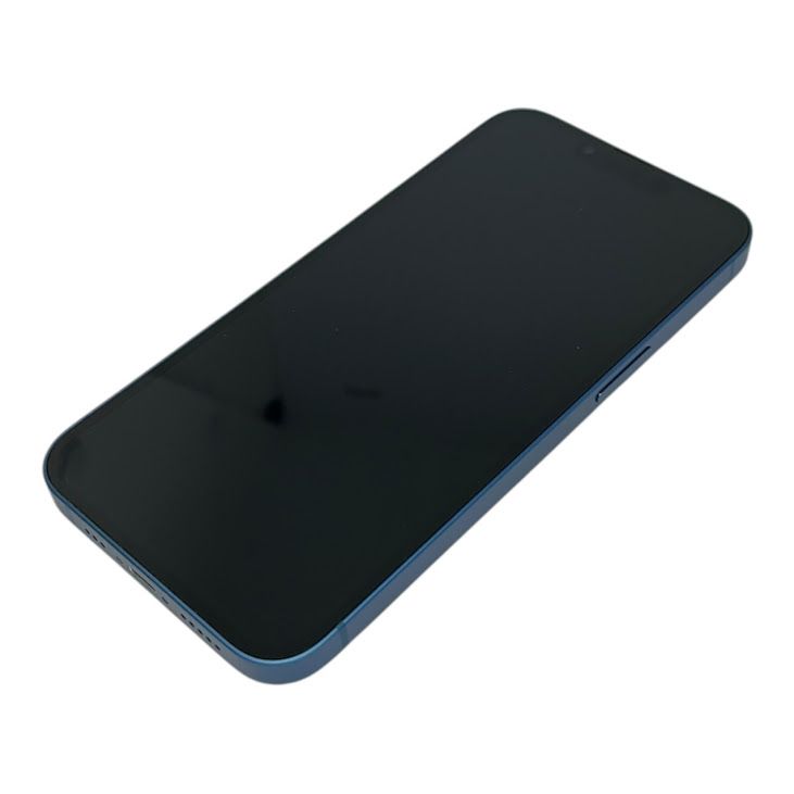 �ڥХåƥ꡼100%��iPhone��13��128GB���֥롼��SIM�ե꡼��au��