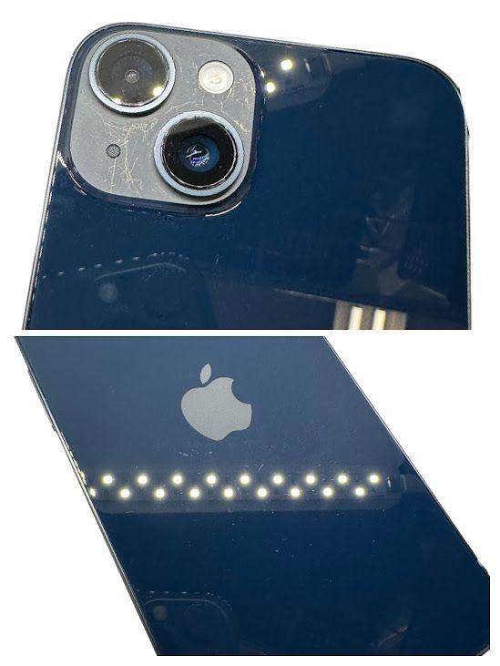 iphone14 128GB バッテリー91% 美品 ムスビー|【バッテリー91%】iPhone 14 128GB ミッドナイト SIM