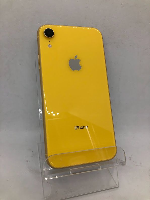 ムスビー｜iPhone XR 64GB イエロー SIMフリー au版 バッテリー82  