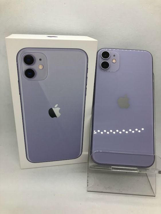 ムスビー｜iPhone11 128GB パープル SIMフリー au版 バッテリー81 