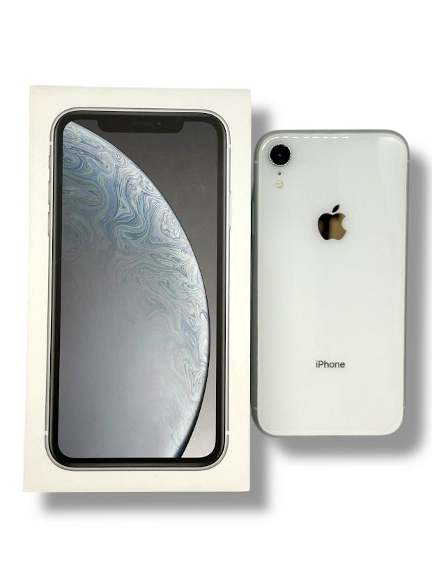 ムスビー｜【バッテリー80%】iPhone XR 64GB ホワイト SIMフリー