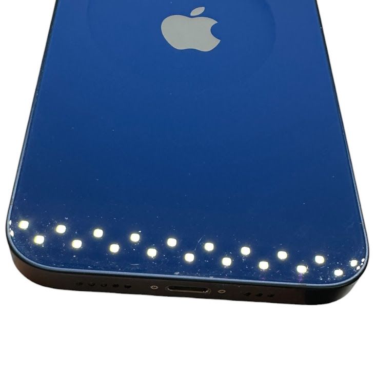 �ڥХåƥ꡼100%��iPhone��12��128GB���֥롼��SIM�ե꡼��au��
