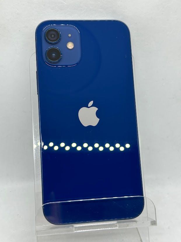 ムスビー｜iPhone12 64GB ブルー SIMフリー au版 バッテリー77 