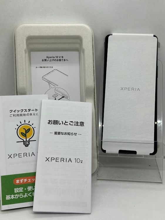 Xperia 10 V A302SO��128GB���֥�å���SIM�ե꡼�����եȥХ���