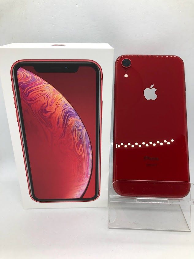 ムスビー｜iPhone XR 64GB レッド SIMフリー au版 バッテリー86 