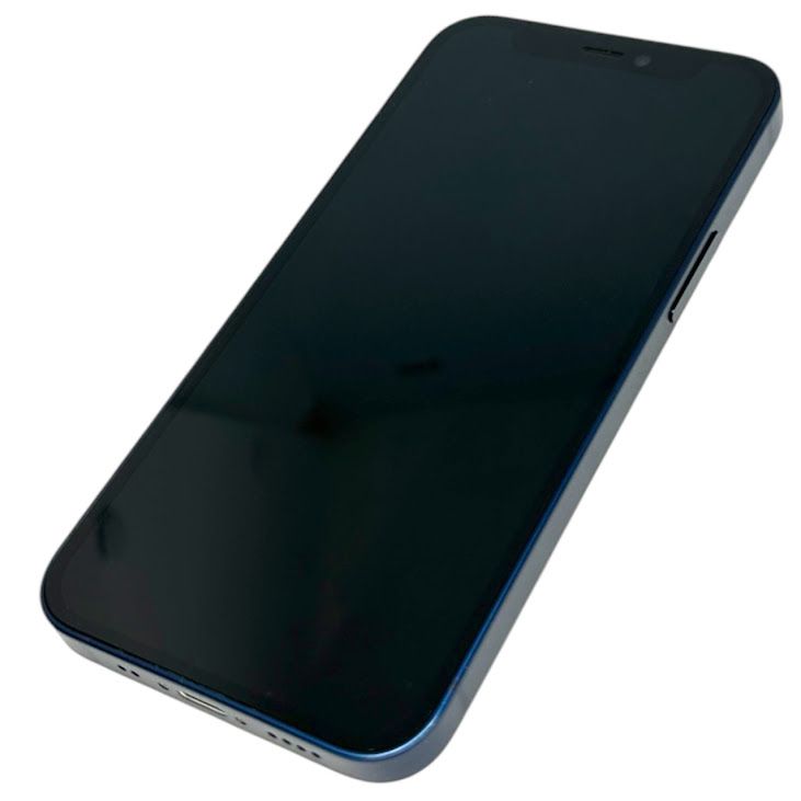 �ڥХåƥ꡼96%��iPhone��12mini��128GB���֥롼��SIM�ե꡼��au��